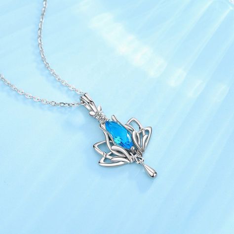 Collar Flor de Loto Plata 925-2