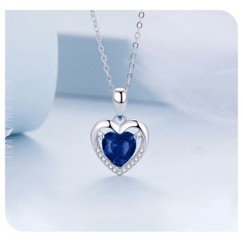 Collar Elegante Corazón Plata 925 Mujer-1