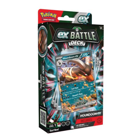 Pokemon Tcg Mazo Ex Battle Deck Houndoom Ex Es-0