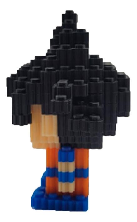 Armable 3d Micro Blocks Goku 10cm 450 Piezas-1
