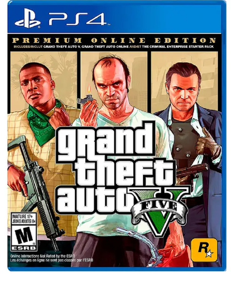 Juego PS4 GTA V Premium Edition-0