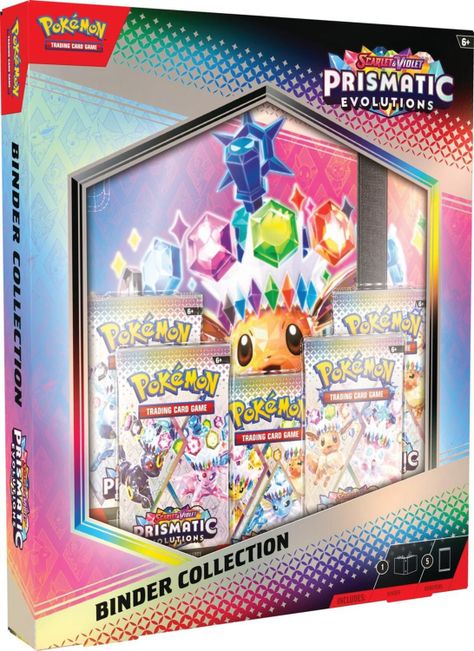 Carta Pokemon Prismatic Evolutions Binder Collection Ingles-1