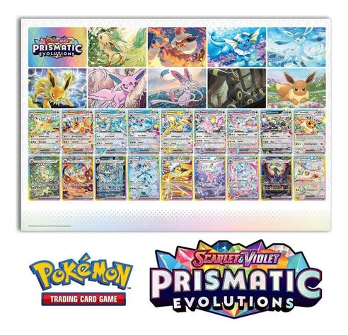Carta Pokemon Prismatic Evolutions Binder Collection Ingles-2