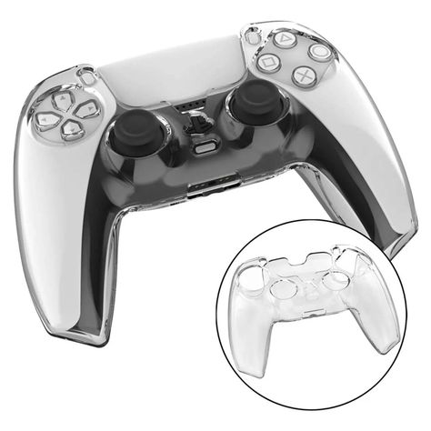 Ps5 Carcasa Protectorta 5 En 1 Transparente-0