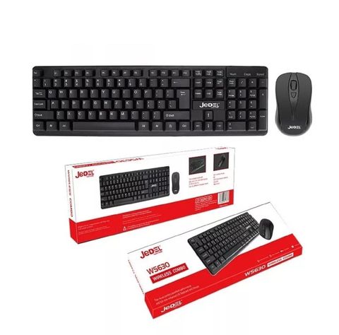 Teclado Mouse Kit Jedel Ws630 Es Wireless-1