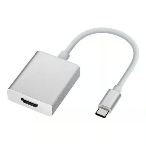 Adaptador Dm Tipo C A Hdmi Hembra Aluminio-0