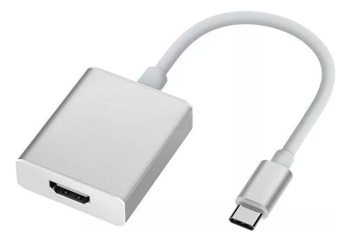 Adaptador Dm Tipo C A Hdmi Hembra Aluminio-1
