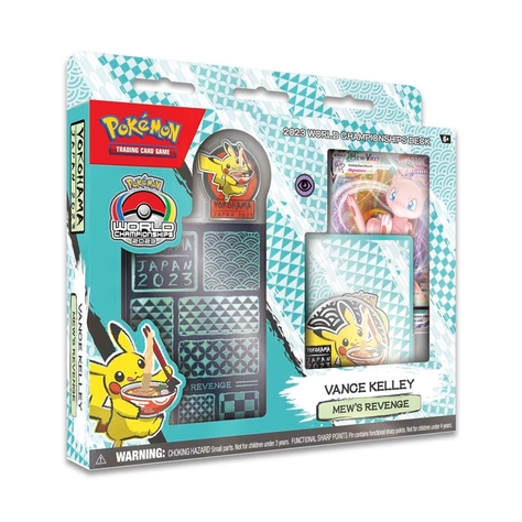 POKEMON DECK CHAMPION MEWS REVENGE 2023	-0