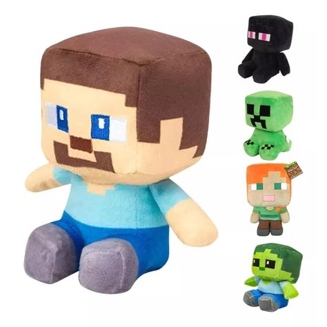PELUCHE MINECRAFT 25CM STEVE-1