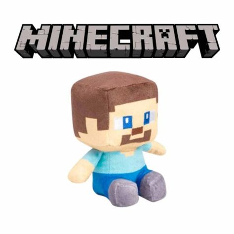 PELUCHE MINECRAFT 25CM STEVE-2