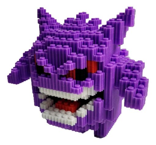 Armable 3d Micro Blocks Gengar 12cm-1