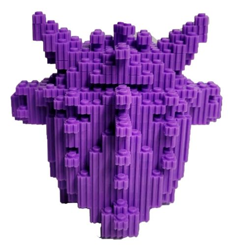 Armable 3d Micro Blocks Gengar 12cm-2