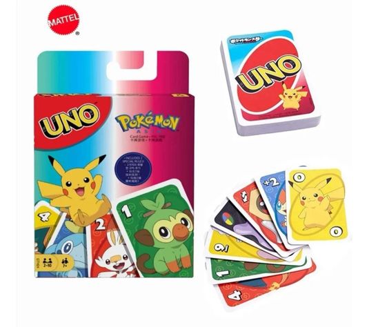 Juego De Cartas Uno De Pokemon-1