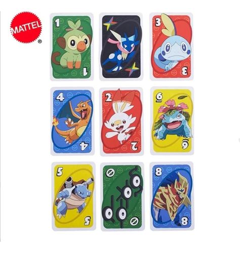 Juego De Cartas Uno De Pokemon-2