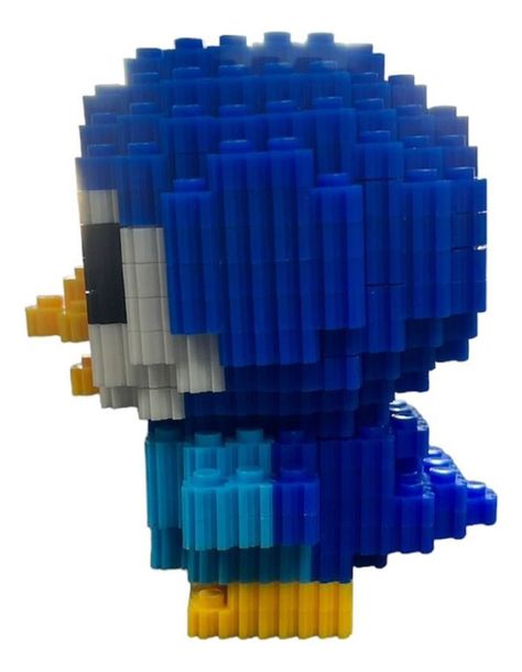 Armable 3d Micro Blocks Piplup 10cm 449 Piezas-1