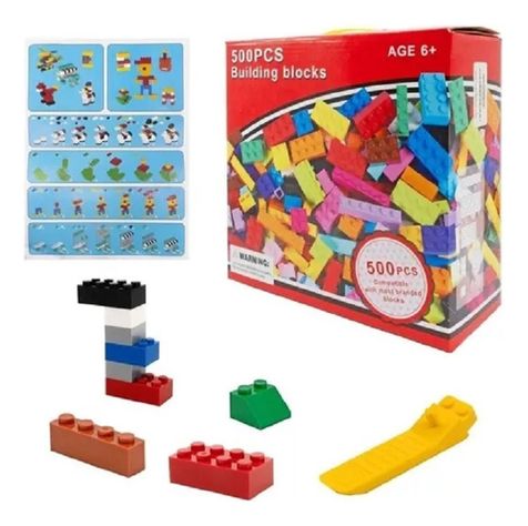 Caja 500 Piezas De Bloques Bricks-2