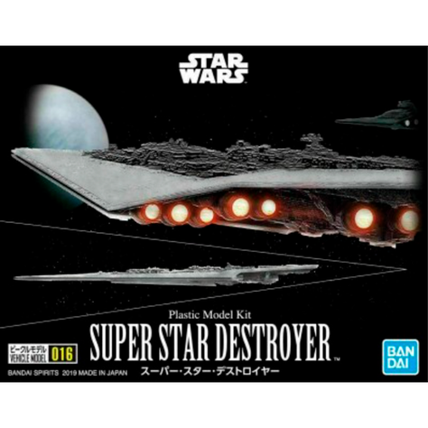 MODEL KIT STAR WARS SUPER STAR DESTROYER 016 BANDAI	-1