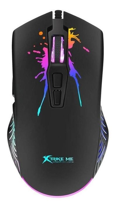 Mouse Gamer Rgb 7200 Dpi Xtrikeme Alta Presición-0