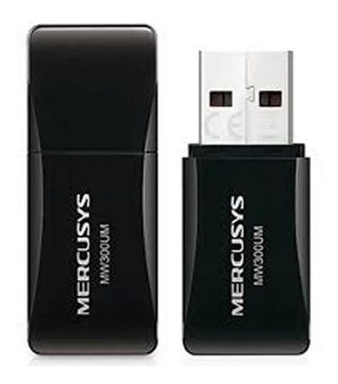 Adaptador Wifi Usb Mini Mercusys N300 Mw300um Antena Wifi-1
