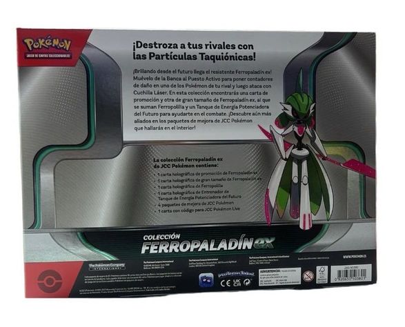Pokémon Colección Ferropaladin Ex Español-2