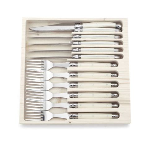 Set de cubiertos Simple Cook Bone 12 pzs-1