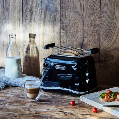 Tostador De Longhi Brillante Negro CTJ 2103.BK-5
