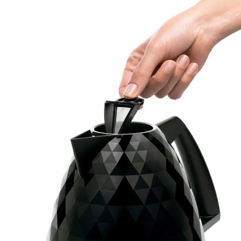 Hervidor De Longhi Brillante Negro KBJ2001.BK-1