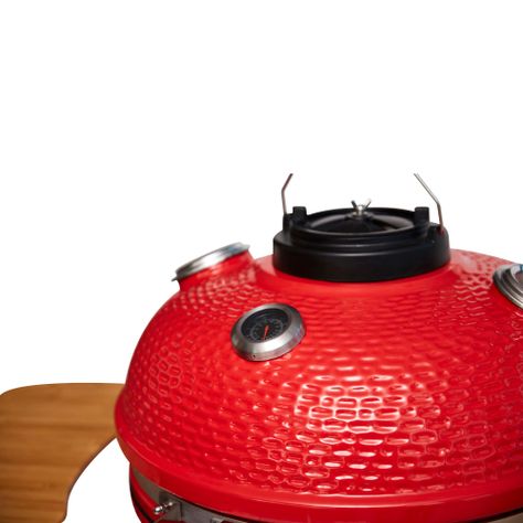 Parrilla Kamado Simple Cook Tokio Red-5