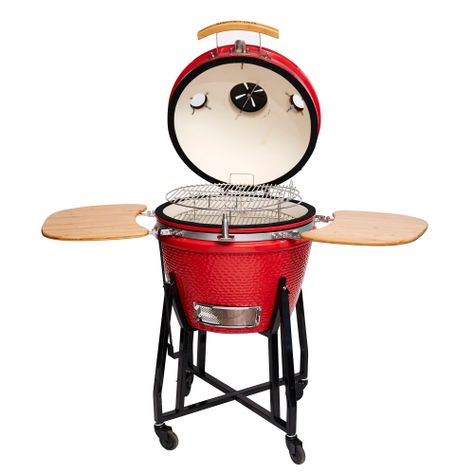 Parrilla Kamado Simple Cook Tokio Red-8