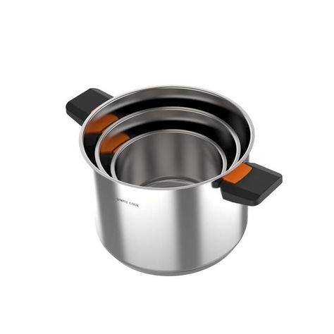 Bateria Simple Cook Lyon 6 pzs-1
