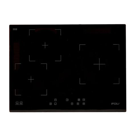 Encimera Fdv Vitrocerámica 3 Focos Black-0