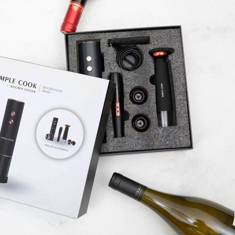 Descorchador de vinos recargable Simple Cook Grand-9