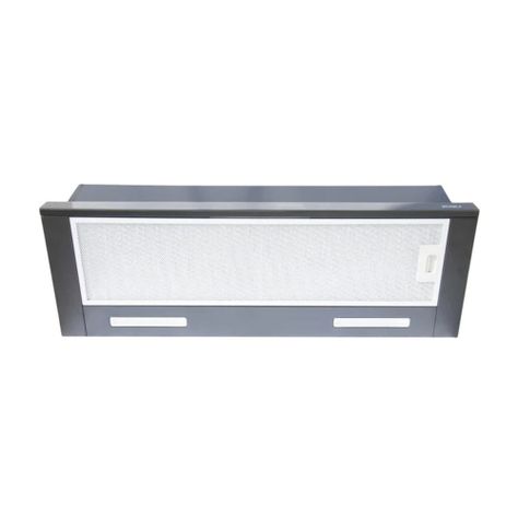 Campana Fdv Urban Black 90 - 500 (m3/h)-2