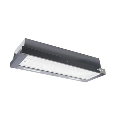 Campana Fdv Urban Black 90 - 500 (m3/h)-3