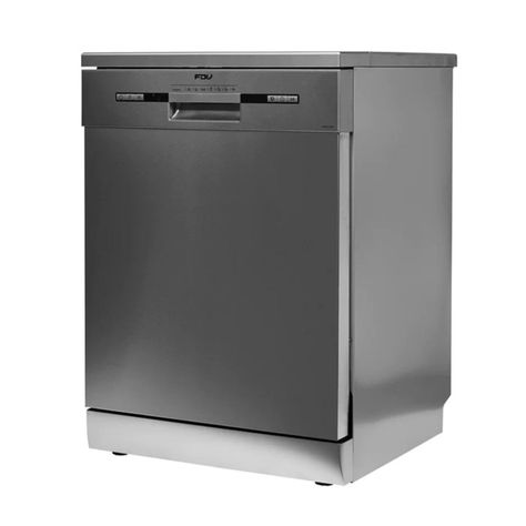 Lavavajillas Free Standing  Fdv Element 14 Cubiertos Gris-1