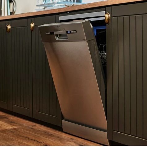 Lavavajillas Free Standing  Fdv Element 14 Cubiertos Gris-4