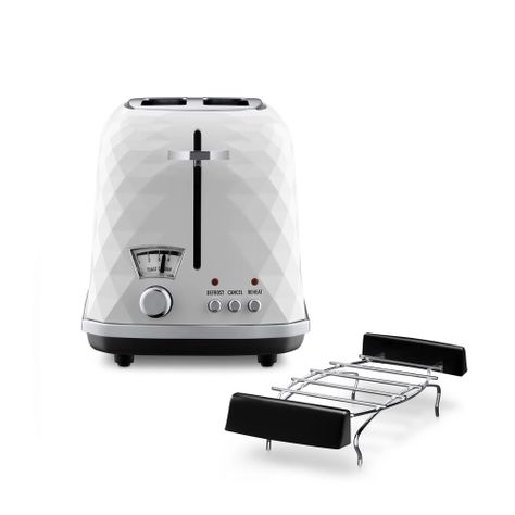 Tostador De Longhi Brillante Blanco CTJ 2103.W-2
