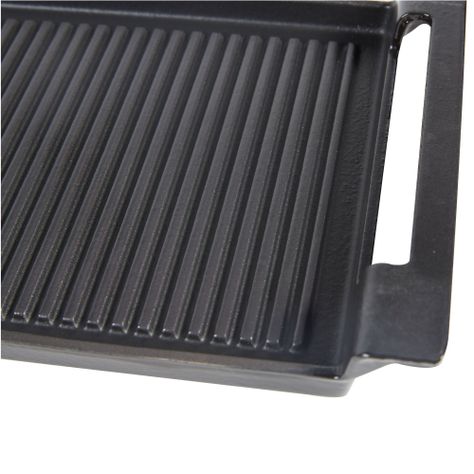 Plancha de Hierro fundido Simple Cook Iron Grill-2