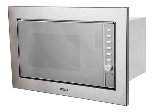 Microondas Empotrado Fdv Silver - 25 Litros C/marco Inox-2