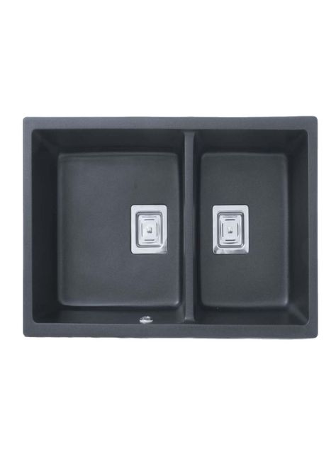 Lavaplatos FDV Deluxe 2C Granito Negro-0