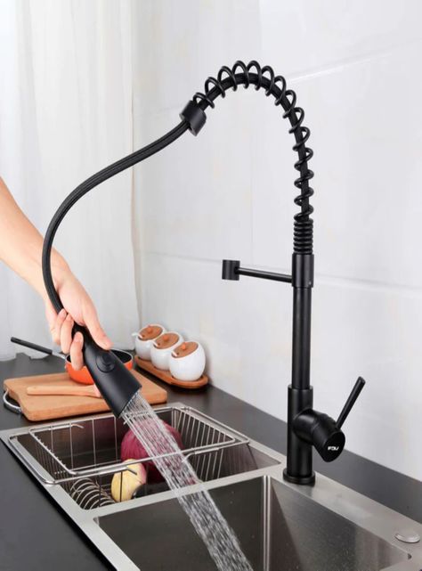 Grifería Top Pro Black Extensible-1