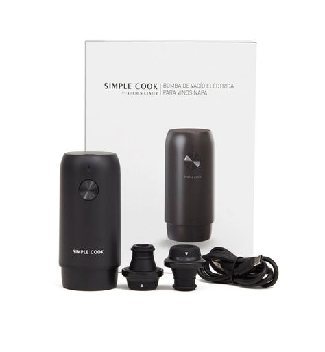 Bomba de Vacío Electrica para Vinos Napa Simple Cook-5