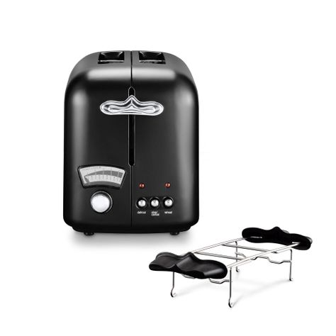 Tostador De Longhi Argento Negro CT021.BK-1