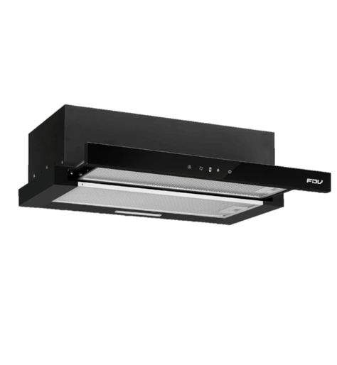 Campana City Black Bajo Mueble 60cm FDV-0