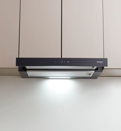 Campana City Black Bajo Mueble 60cm FDV-4