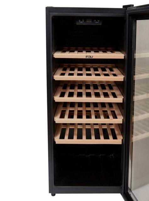 Enfriador De Vinos Fdv Black - Capacidad 56 Botellas-2