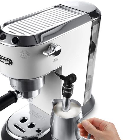 Cafetera DeLonghi Dedica Blanco EC 685 W-4