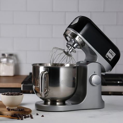 Batidora Pedestal Kenwood Picasso Black KMX750.BK-4