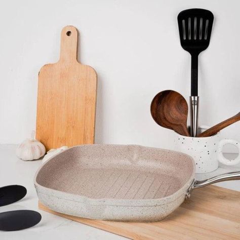 Grill Cuadrado Granita 28 cms Korkmaz-3