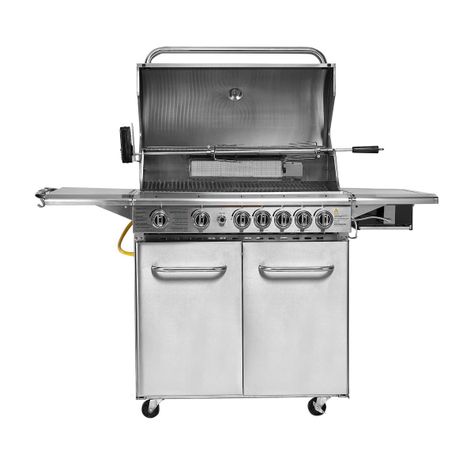 Parrilla A Gas Licuado Fdv Smart 7 Quemadores-1